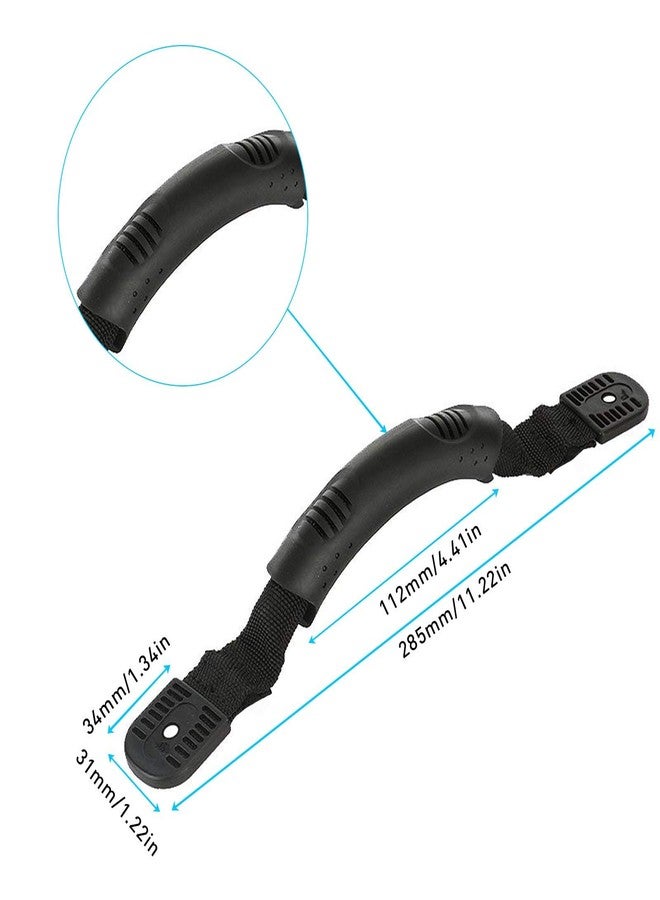 KEGOBA 4PCS Kayak Carry Handles, Sturdy Canoe Boat Handle with Screws for Ocean Kayak Emotion Kayaks Luggage Outdoor Sport Canoe Handle Kayak Parts Black - Image 2