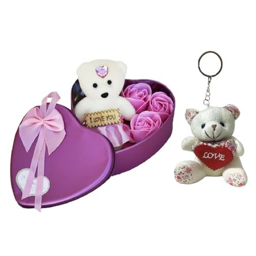 Saugat Traders Valentine Week Gift Combo for Girlfriend, Boyfriend - Pack of 7 Days Valentine Gift Hamper with Carry Bag - Image 3