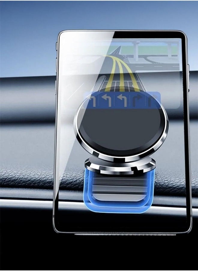Jmary MH-73 Powerful Magnetic Car Phone Holder – 360° Adjustable Rotation, Ultra-Strong Magnet Grip, Dashboard or Air Vent Mount, Compact Hands-Free Stand for iPhone, Samsung & Android Devices – Sleek Design, Safe Driving Accessory – Universal Fit – Black - Image 4