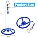 ZENFUN Wheel Obstacle 360 Degrees Rotating Joint Swing Monkey Wheel for Warrior Obstacle Course Spinner Swing Wheels for OutdoorIndoor Playhouse Playground Accessories AttachmentsBlue - Image 4