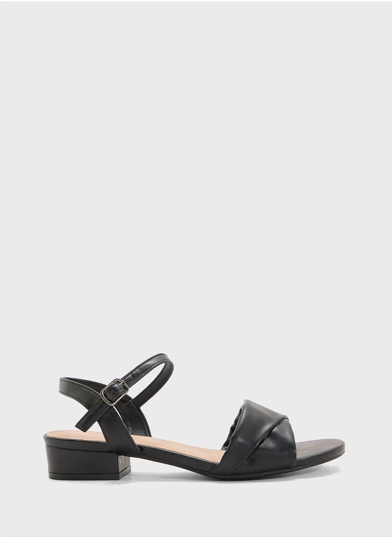 ELLA Classic Low Heel Sandal