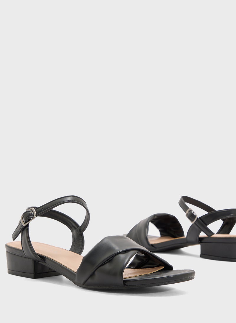 ELLA Classic Low Heel Sandal  - Image 4