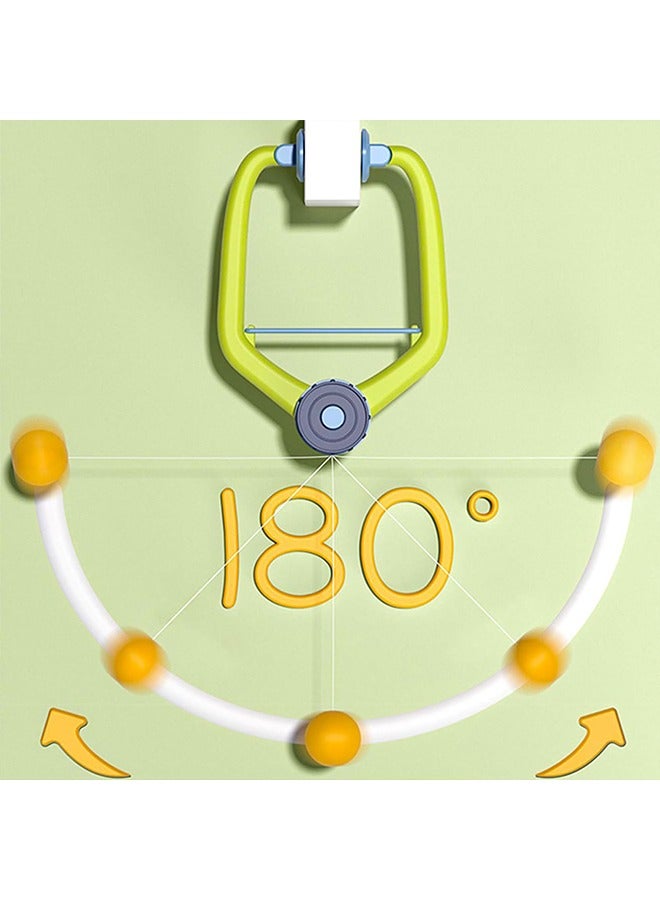 Nariele Hanging Table Tennis Trainer Portable Set, Ping Pong Paddle Set for Kids, Adjustable Door Pong Game for Kids with 2 Racket and 6 Balls, Door Frame Ping Pong Exerciser for Indoor Fun, Door Frame Hang - Image 4