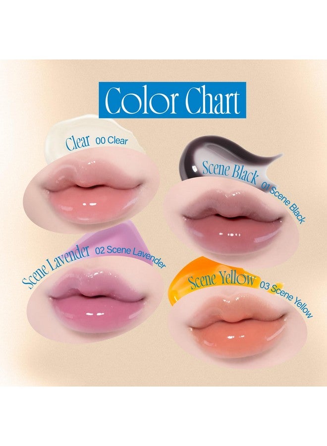 فوي ملمع شفاه فوي ثلاثي الأبعاد متغير اللون | 01 سين بلاك | ملمع شفاه متعدد الطبقات، يدوم طويلًا ويزيد من امتلاء الشفاه، لامع | 5.6 غرام - Image 2