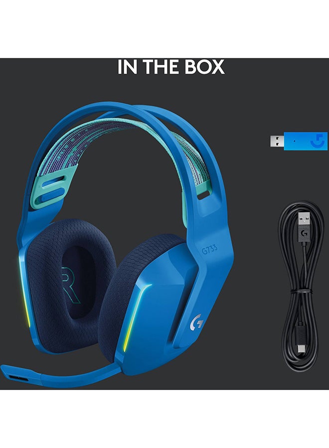Logitech G733 Light Speed Wireless RGB Gaming Headset 51590 - Image 3