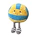 MUALML Cute Volleyball Stuff Soft Sports Stuffed Plush Pillow Funny Plush Volleyball Gifts for Teen Girls Boys - Image 3