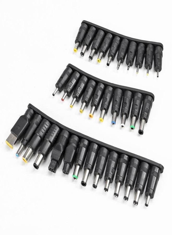 AiTrip 34pcs Universal Laptop Notebook Input DC Plug Set Jack Tips with DC 5V to 12V Step-up Cord WiFi to Powerbank Cable Connector USB Cable Boost Converter for Laptop, Router, Speaker, Monitor, Mini Fan - Image 3