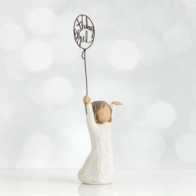 Willow Tree Birthday Girl, Celebrate Your Day, A Gift to Celebrate a Special Day or Encourage and Support Individuality, Sculpted Hand-Painted Figure - Image 4