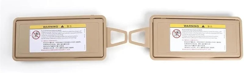 DEMULAX Sun Visor Vanity Mirror Cover for Mercedes-Benz S-Class W220 - Image 3