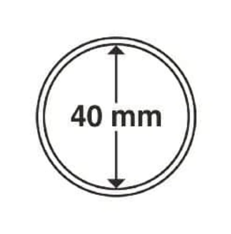 Lighthouse Coin Capsules, Inside Diameter 40MM, Pack of 100 - Image 3