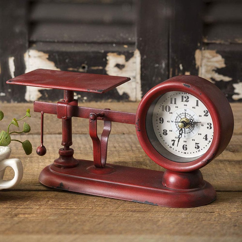 CTW Home Collection CTW Home Collection Balance Scale Clock 1