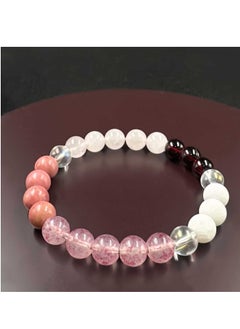 Bracelet Pink Quartz Crystal 8mm Bracelet With Elegant Gift Box - pzsku/ZF0FE6AE87FA00B9DB18CZ/45/_/1737375890/7fa22250-fc8b-46a1-9a53-a4a1ea15a5c1