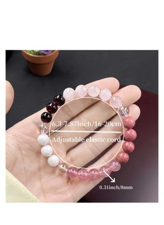 Bracelet Pink Quartz Crystal 8mm Bracelet With Elegant Gift Box - pzsku/ZF0FE6AE87FA00B9DB18CZ/45/_/1737375900/b0b62e1c-dd8a-4bb2-ad12-012fa3f36388