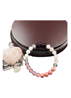 Bracelet Pink Quartz Crystal 8mm Bracelet With Elegant Gift Box - pzsku/ZF0FE6AE87FA00B9DB18CZ/45/_/1737375910/6848dd2e-77c2-48a3-bff8-9b216faa04a5