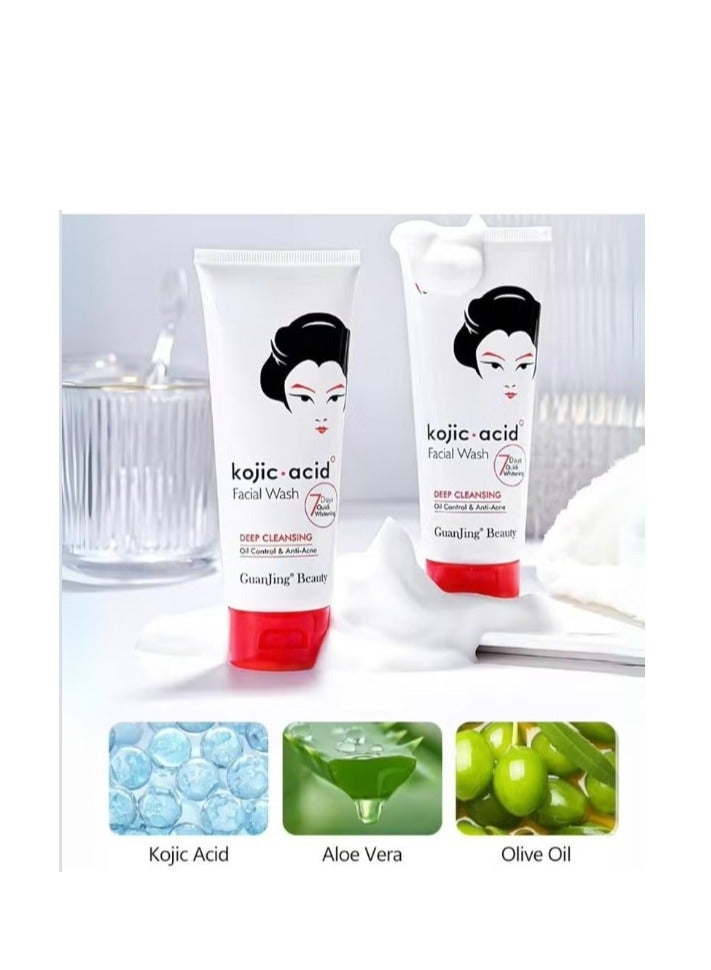 جوانجينج غسول الوجه بحمض الكوجيك 100 جرام - Image 4