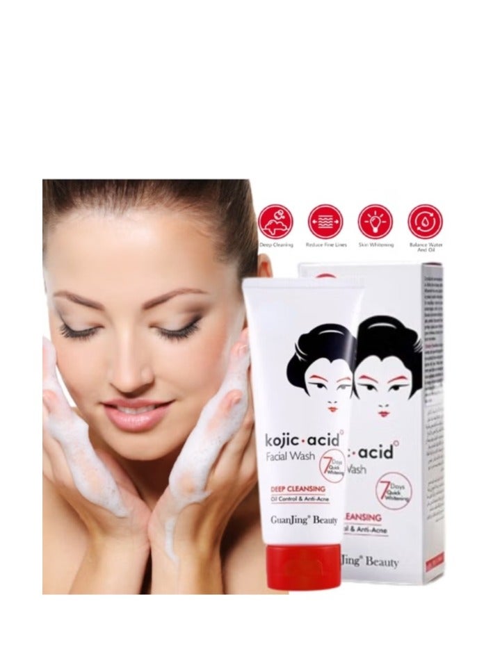 جوانجينج غسول الوجه بحمض الكوجيك 100 جرام - Image 2