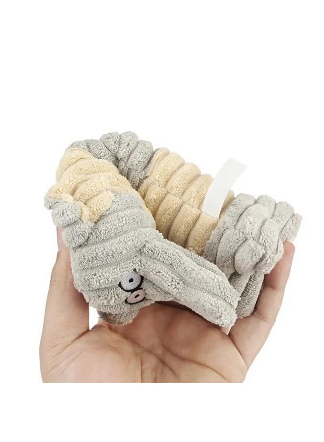 إيميلي بيتس لعبة الكلب - لعبة تفاعلية للقطط - لعبة صرير على شكل كلب - منتجات ناعمة لتخفيف التوتر - أسنان القطط والكلاب - وسادة إبهام مخملية - مستلزمات الحيوانات الأليفة (أبيض) - Image 4