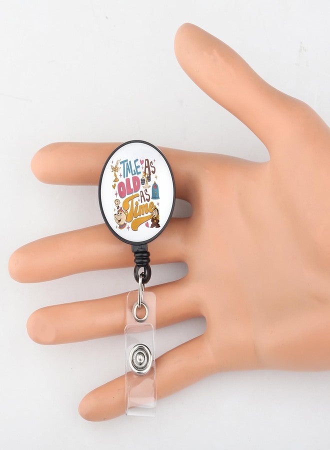 SEIRAA Beauty Princess Badge Reel Tale As Old As Time Princess Badge Holder - Image 5