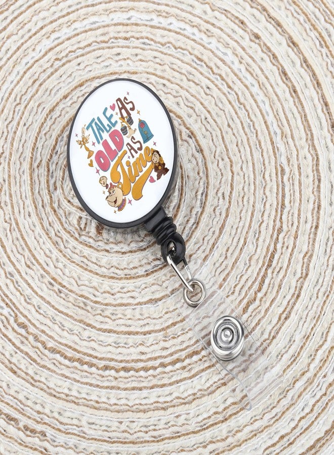 SEIRAA Beauty Princess Badge Reel Tale As Old As Time Princess Badge Holder - Image 3