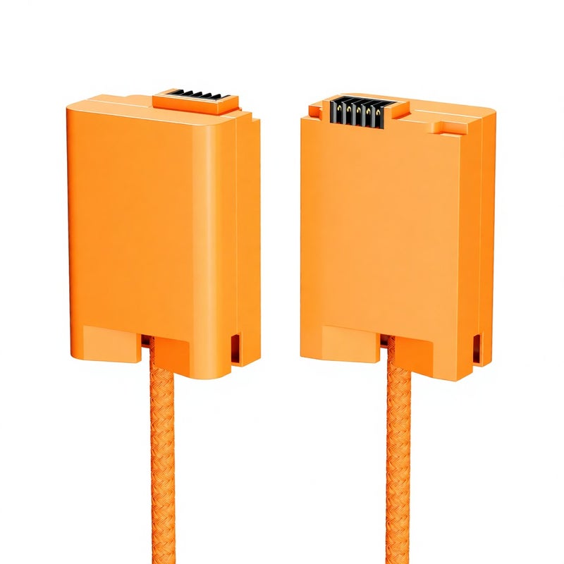ZGCINE EN-EL25 Dummy Battery with D-Tap Connector Power Cable 60cm Long D-Tap to EN-EL25 Dummy Battery Replacement for Nikon Z30/ ZFC/ Z50 cameras - Image 4
