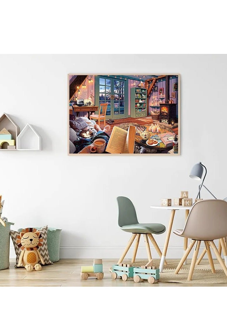 باتون ألغاز الصور المقطوعة المريحة والممتعة، ألعاب أطفال يدوية الصنع، هدايا إبداعية، ديكور منزلي، ألغاز صور مقطوعة مليئة بالتحديات للأطفال والكبار - Image 3