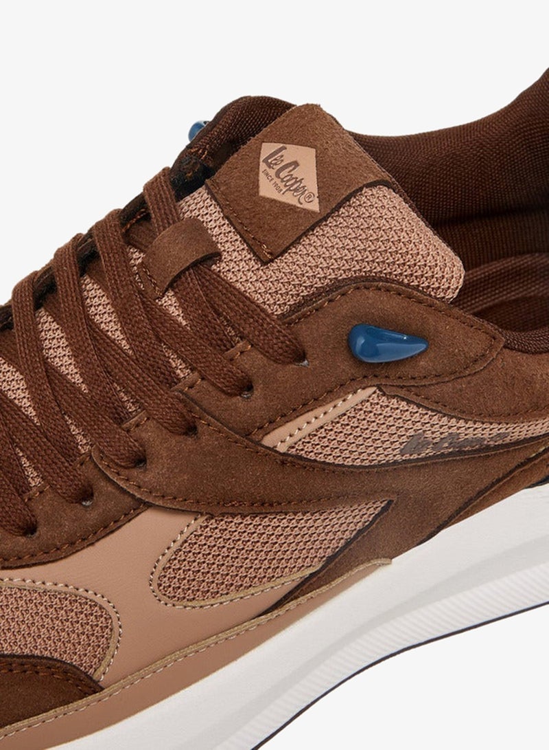 لي كوبر أحذية رياضية رجالية برباط وتصميم ملون - Image 4