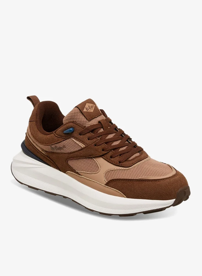 Lee Cooper Men's Colourblock Lace-Up Sneakers