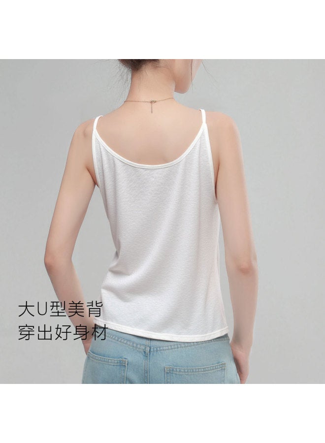 Top melon Wide Strap Camisole Undershirt For Women, Thin Style, Suitable For Suit Layering And Inner Wear - Image 5