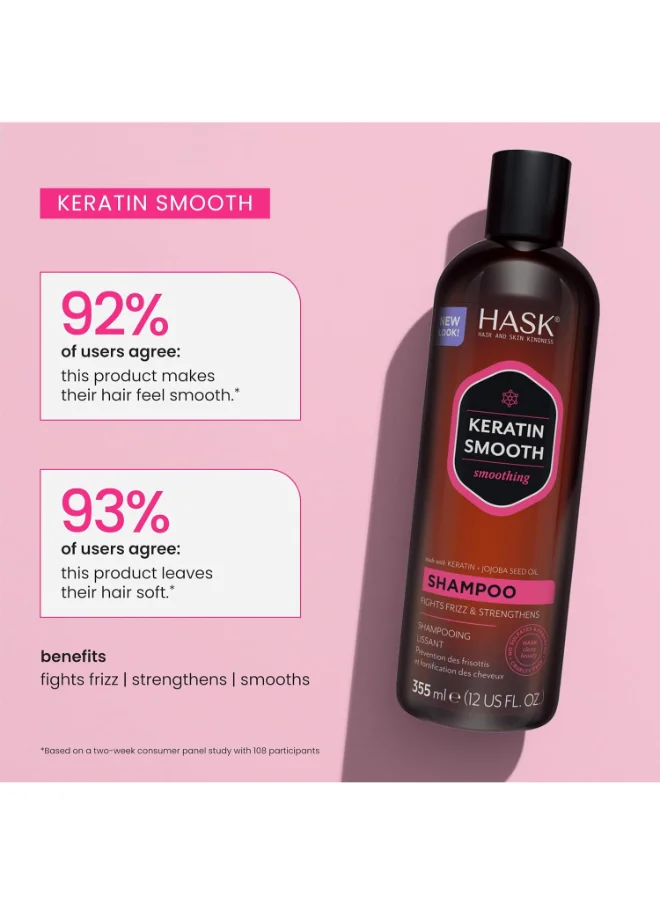 هاسك Keratin Smoothing Shampoo 235Ml