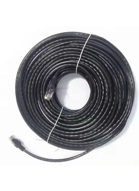 Super Class 5 Network Cable CAT5 Crystal Head Jumper Home Router Line 1/2/3/50 M Network Cable-Color:Black-Line Length:8M
