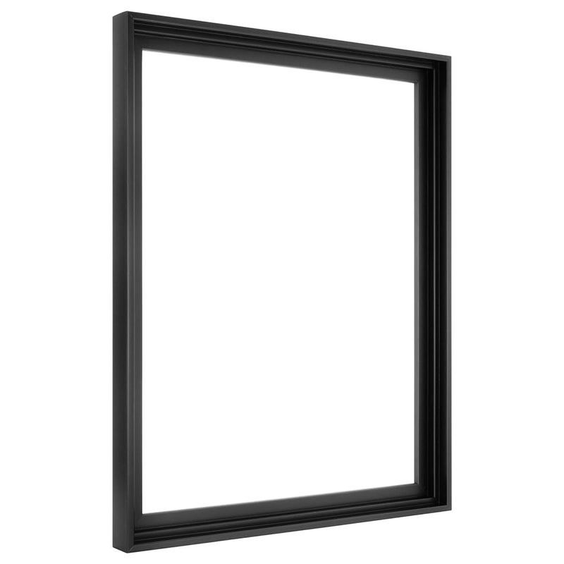 MCS 16x20 Inch Frame To Mount Finished Canvases Black 40004