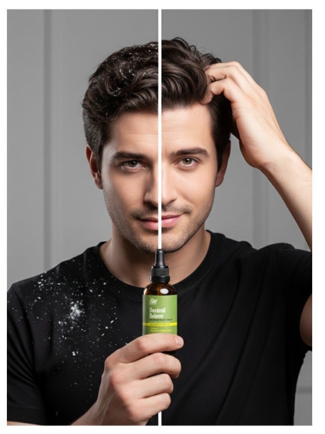 Alif Naturals Tea Tree Dandruff Hair Treatment Oil – Scalp Soothing & Flake Reduction with Neem & Lemongrass, Anti-Dandruff & Itch Relief | Made in UAE | 100 ml - Image 2