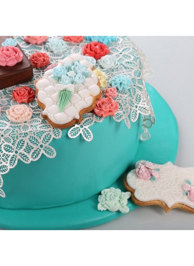 SK 3D Rose Flower Shape Diy Fondant Chocolate Silicone Mold Sugar Decoration Baking Tools  - Image 4