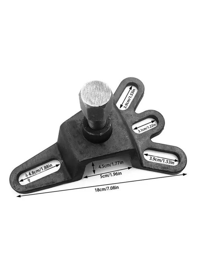 1pc Black Brake Drum Removal Tool Rear Axle Wheel Bearing Extractor Kit - Image 4