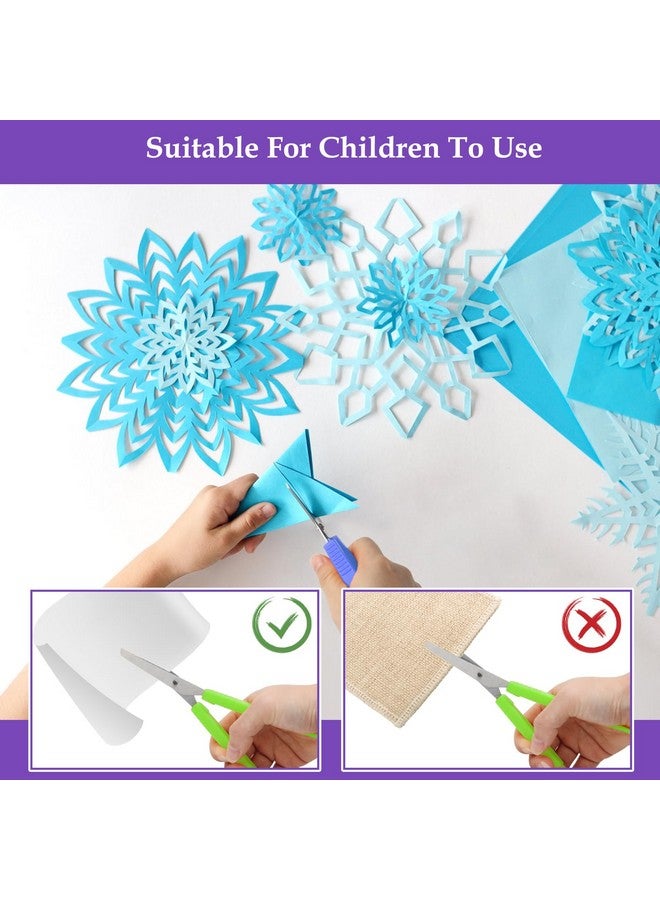 Windspeed 6Pcs Loop Scissors For Kids Windspeed Spring Scissors Mini Training Loop Scissors Loop Scissors Colorful Grip Scissors Loop Handle With Easyopen Squeeze Handles For Special Needs And Elderly  - Image 4