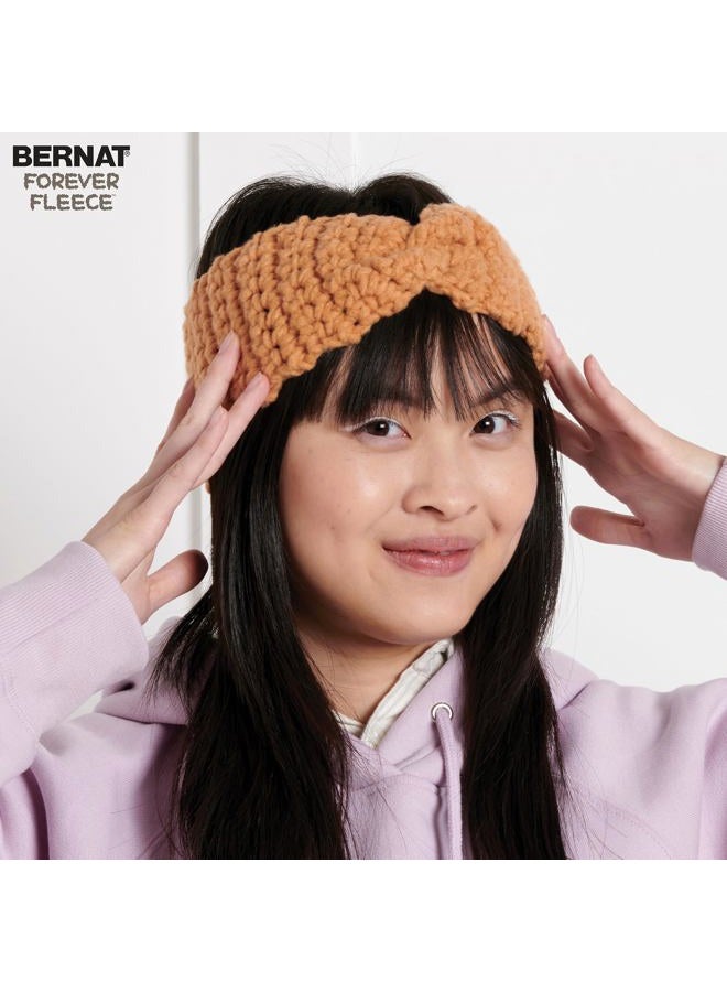 Bernat Forever Fleece Seaglass Yarn - 2 Pack of 280g/9.9 oz - 100% Polyester - #6 Super Bulky - 194 Yards - Knitting/Crochet - Image 2