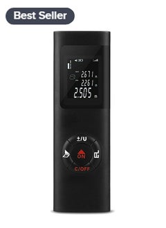 Meiyilan Digital Mini Distance Measuring Meter Portable Black 13.50X3.50X7.00centimeter  - Image 1