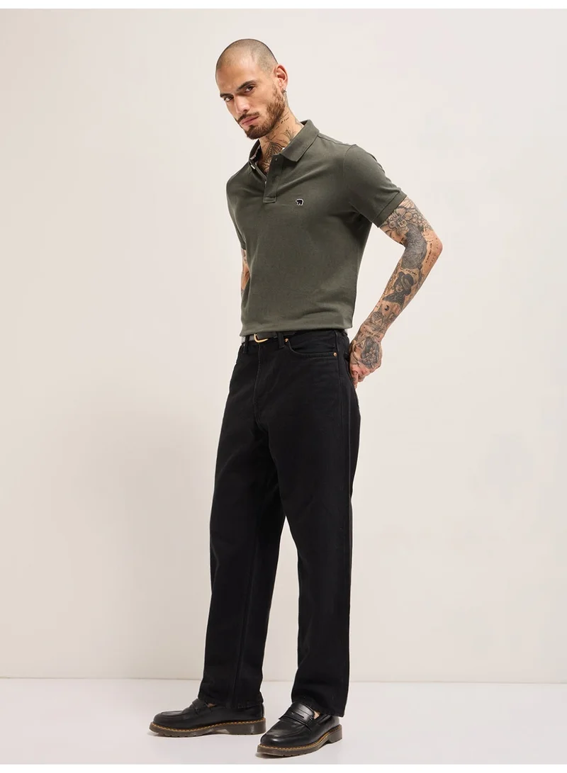 THE BEAR HOUSE  Men’s Short Sleeve Polo T-Shirt | Casual or Smart Style | Perfect for Work, Travel, Everyday Outfits & All-Season Wear | Stylish, Comfortable & Versatile for Any Occasion for Men | Best Price UAE