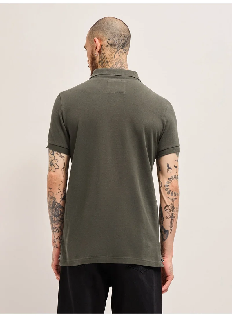 THE BEAR HOUSE  Men’s Short Sleeve Polo T-Shirt | Casual or Smart Style | Perfect for Work, Travel, Everyday Outfits & All-Season Wear | Stylish, Comfortable & Versatile for Any Occasion for Men | Best Price UAE