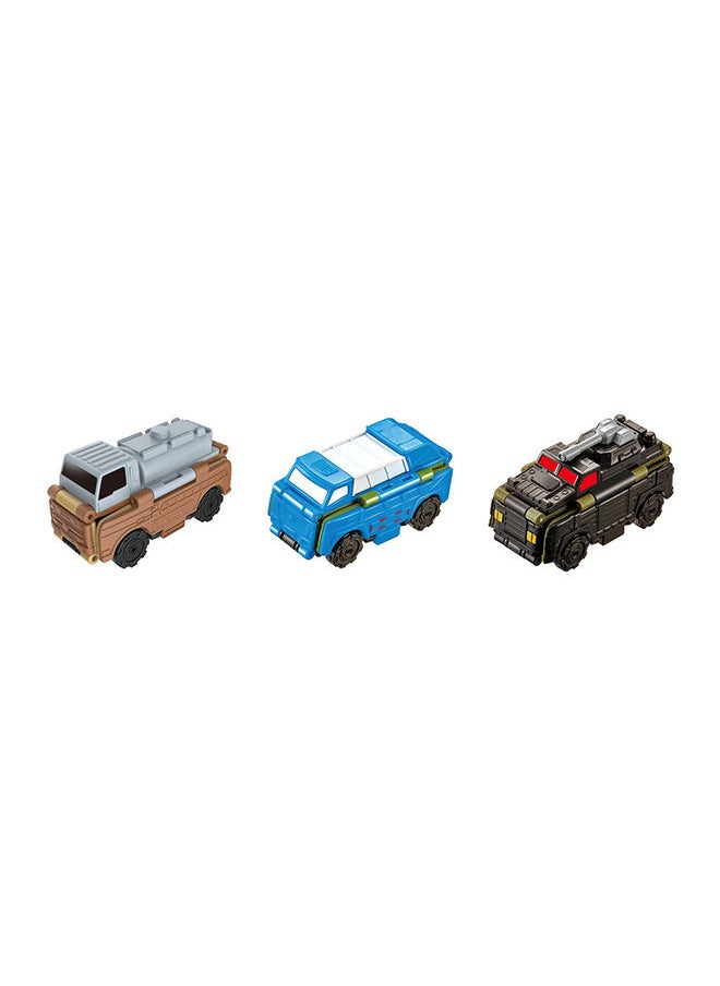 TRANSRACERS 3 Pieces Blister Card Pack Of Military Vehicle  - Image 2