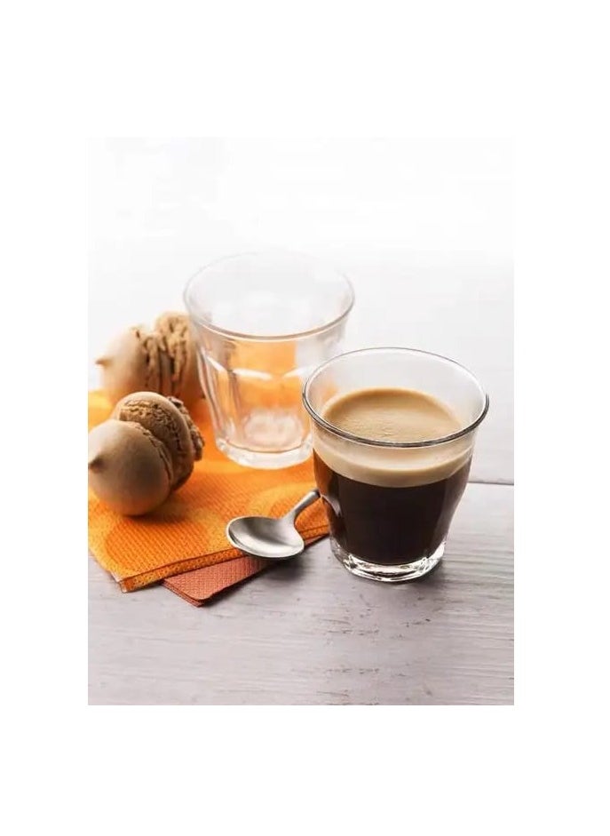 Generic - Liying Piccolo Coffee Cups Set of 6 Clear Glass Cups 160ml for Coffee/Milk Insulated Shot Glasses Regular Espresso Accessories for CoffeeShop, Home, Kitchen and bar - Image 1