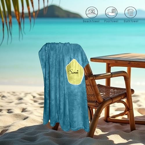 HOUSSE Wearable Spa Bath Towel for Women | Soft, Cozy Wrap with Snap Closure |Women’s Day Gift | 110 x 140 cm (Peacock Yellow Star) - Image 4