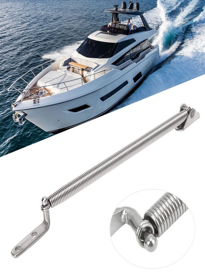 Acouto 2pcs Hatch Support Spring 304 Stainless Steel 8 1/4in for Yacht RV Door Lid spring holder lid support spring hatch support Hatch Support Holder Hatch Support - Image 5
