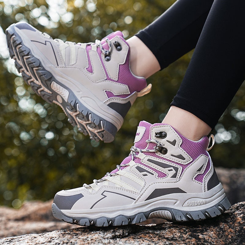 2025 Autumn Independent Site Pinduoduo Outdoor Hiking Shoes Couple Style Sports Shoes - Image 2