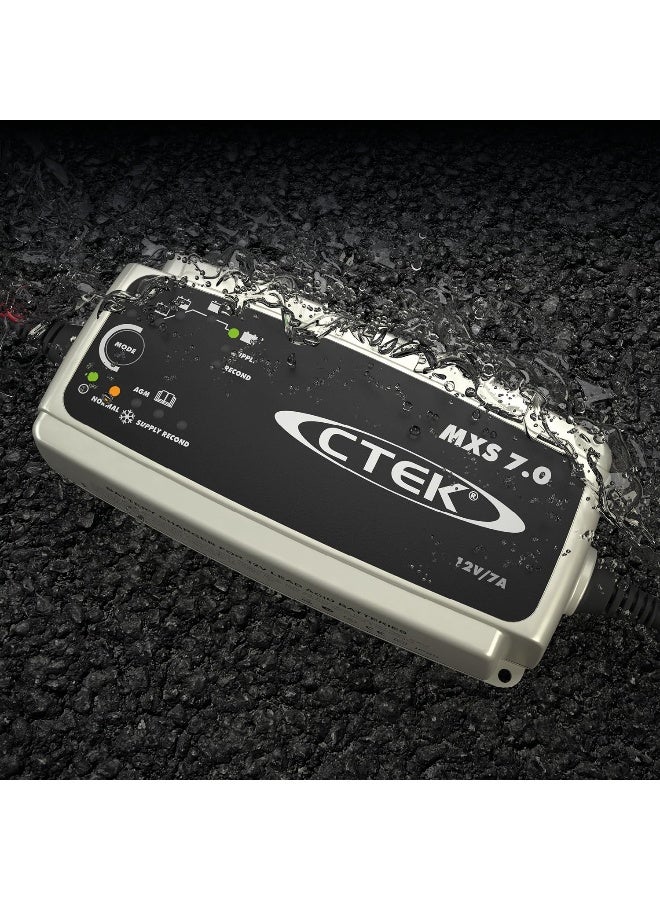 CTEK شاحن البطارية CTEK MXS 7.0، 12 فولت، 7 أمبير، قابس المملكة المتحدة - Image 3