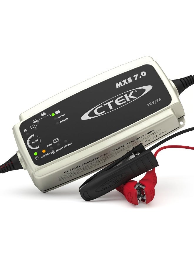CTEK شاحن البطارية CTEK MXS 7.0، 12 فولت، 7 أمبير، قابس المملكة المتحدة - Image 1