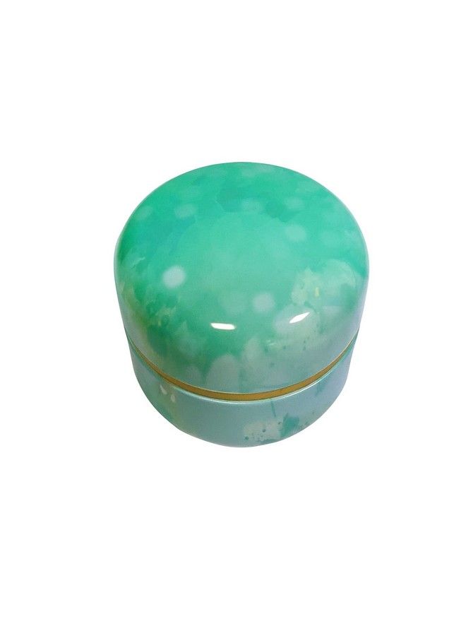 Topwon Body Powder Container With Powder Puff For Baby Women Talc Free Dusting Loose Powder Case Home Travel Powder Box (Green) - Image 5