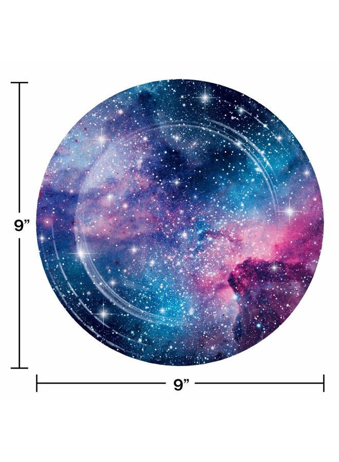 CREATIVE CONVERTING Galaxy Party Birthday Party Supplies Kit, Serves 8 - Image 3