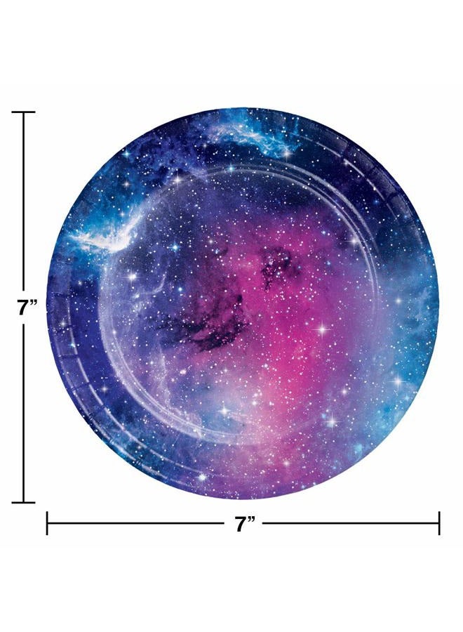 CREATIVE CONVERTING Galaxy Party Birthday Party Supplies Kit, Serves 8 - Image 4