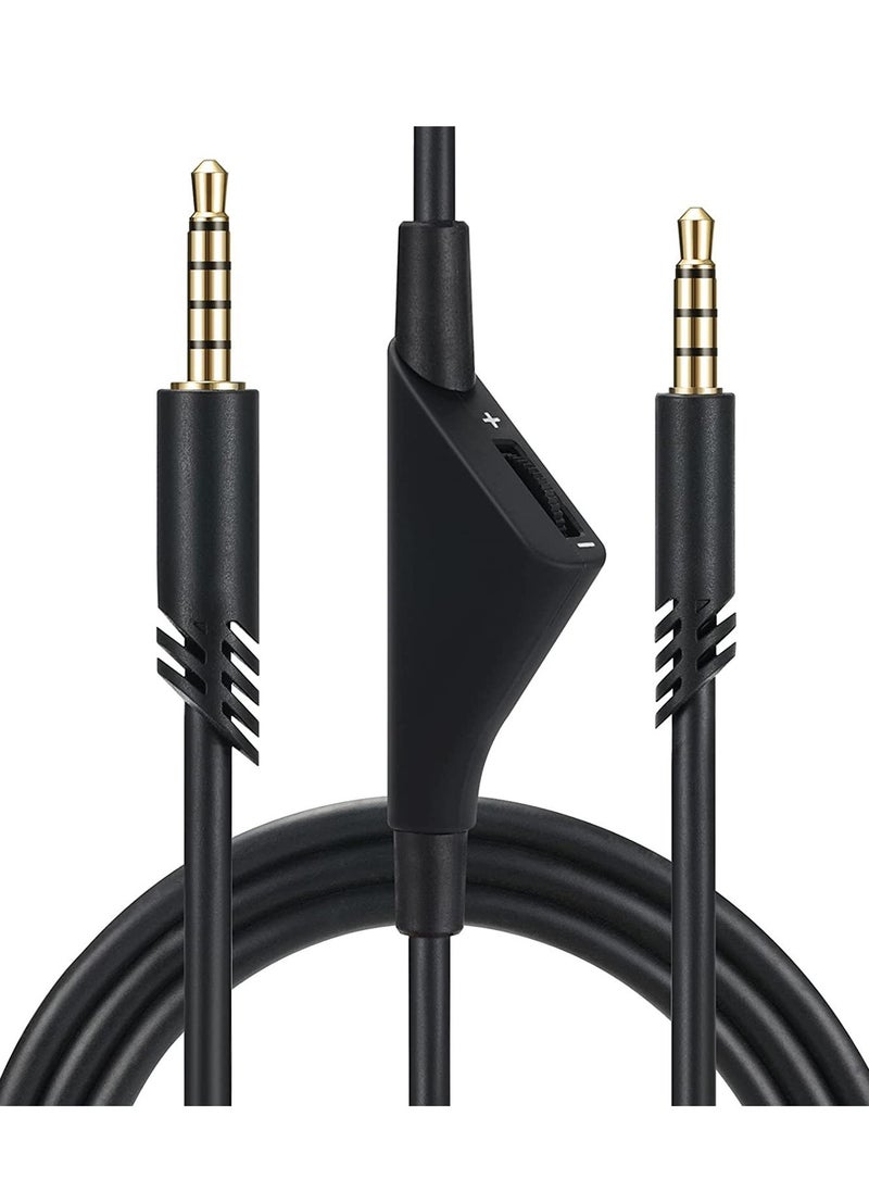 Generic - Cable Adapter for Logitech Astro A10 Gaming Headset with Volume Control, Compatible with A40/A40TR Headsets, 2.0M Long for Xbox One/PS4 Controllers. - Image 1